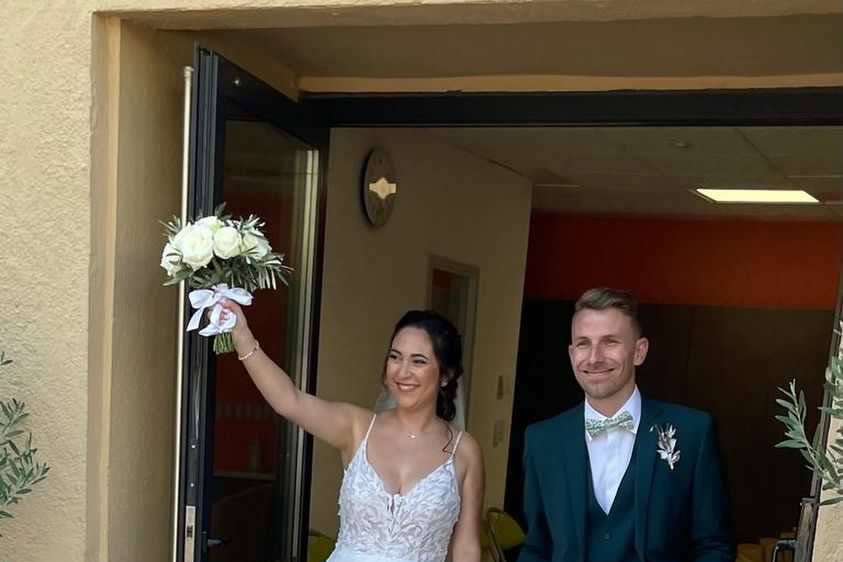 Bouquet pour la mairie