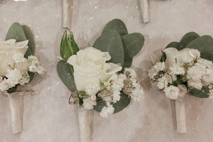 Boutonnière fraiche
