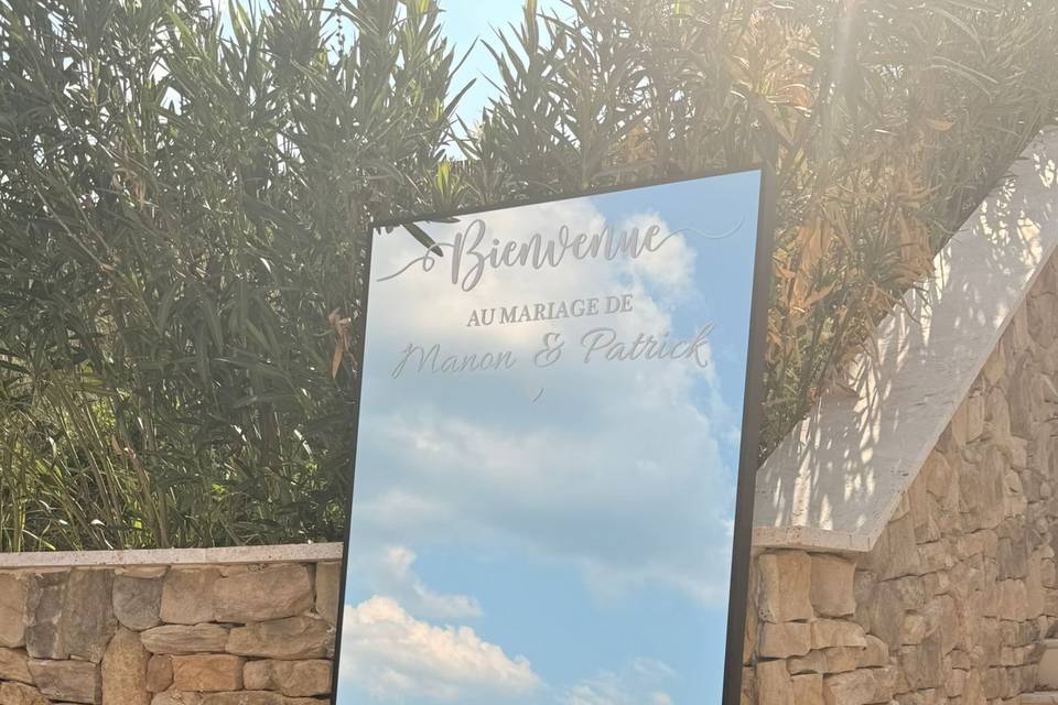 Panneau de Bienvenu