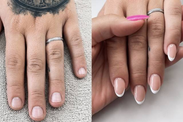 Ongle mariée