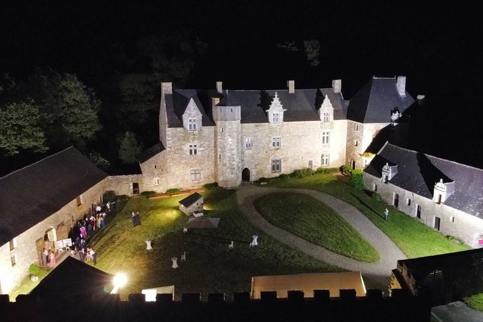 Manoir de nuit