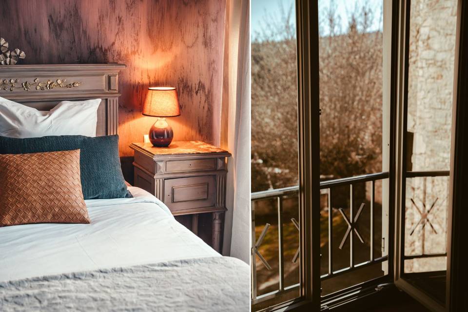 Chambre d'un de nos gîtes