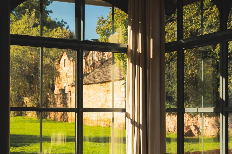 Orangerie vue domaine
