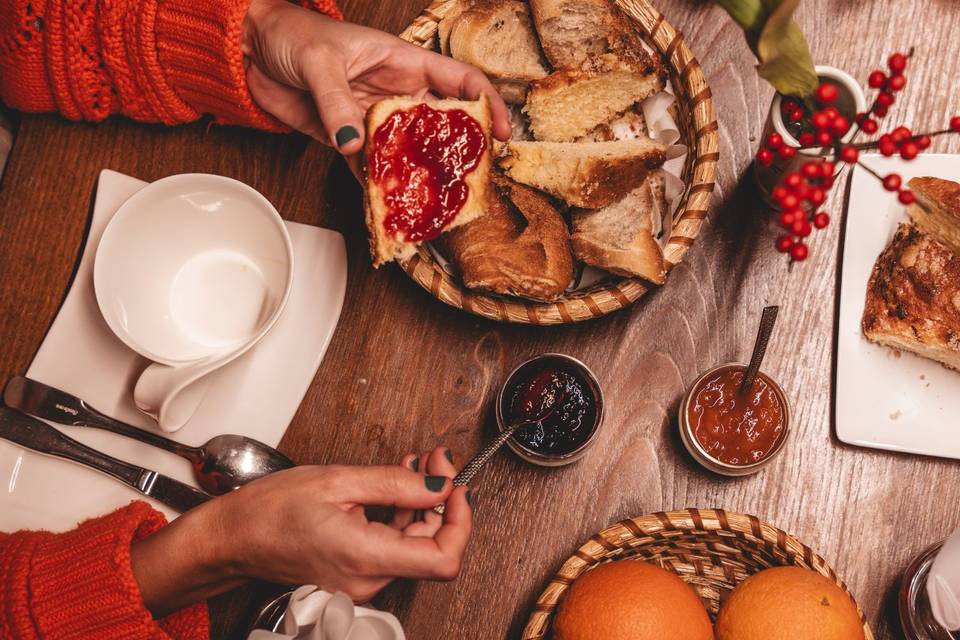 Petit déjeuner à la française