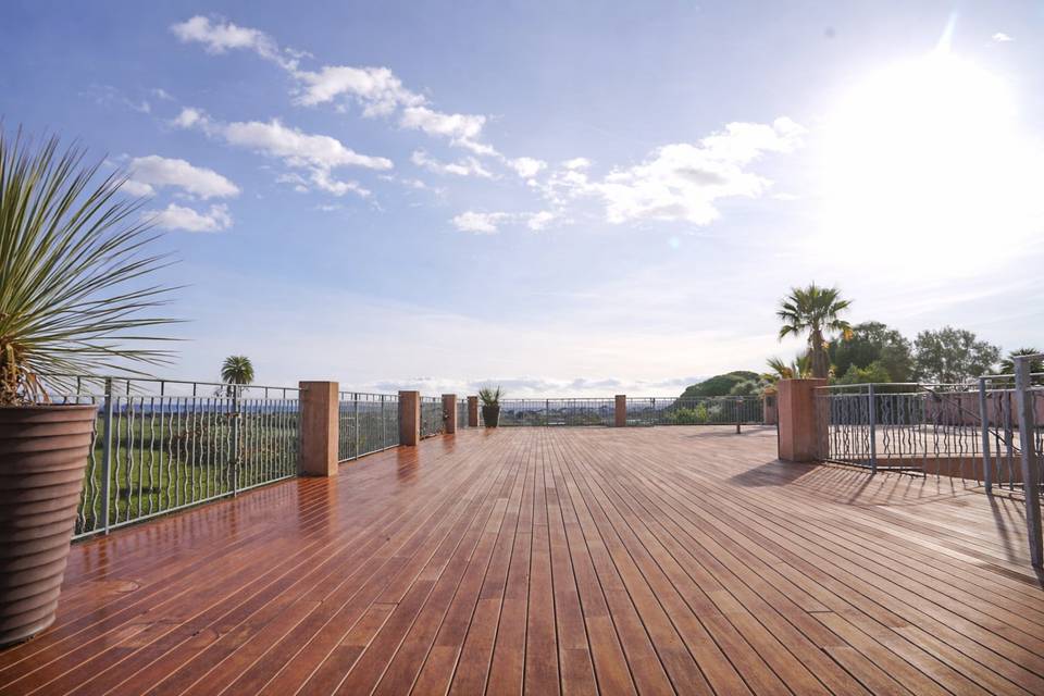 Terrasse piscine
