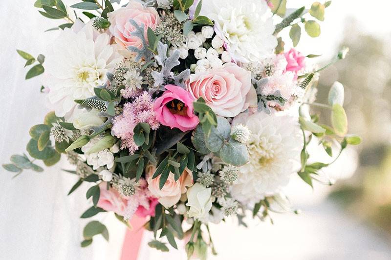 Bouquet de mariée champêtre