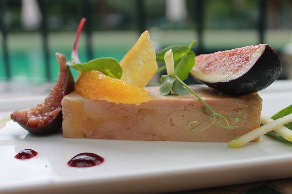 Foie gras, figues et sangria