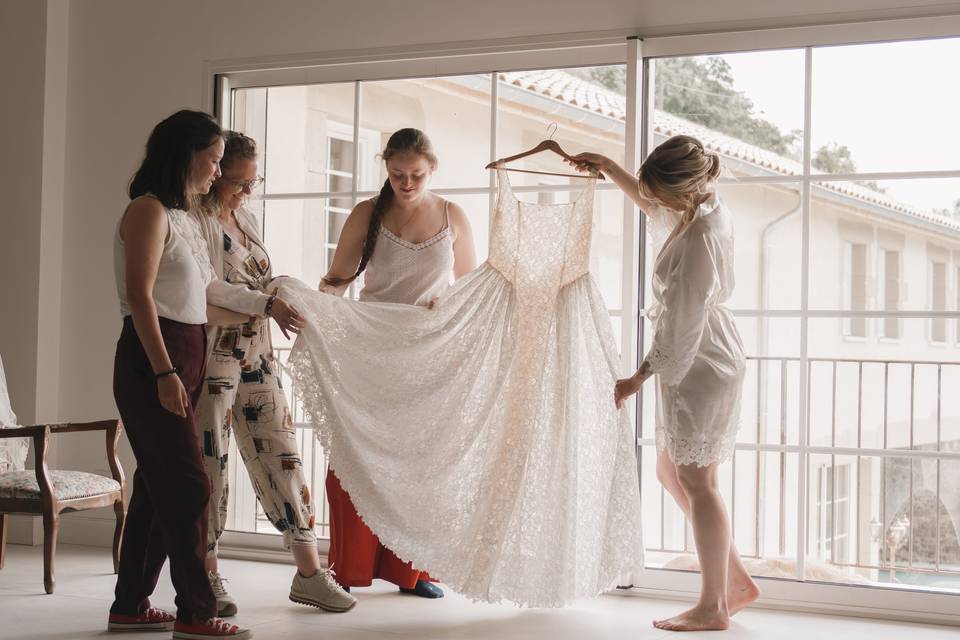 Préparation mariée