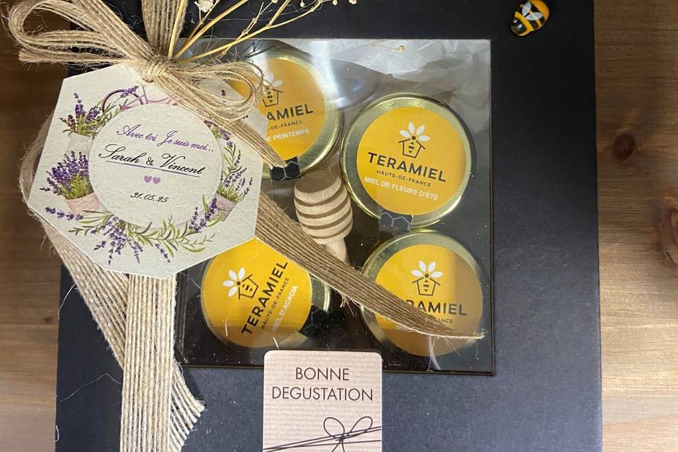Coffret 4 miels