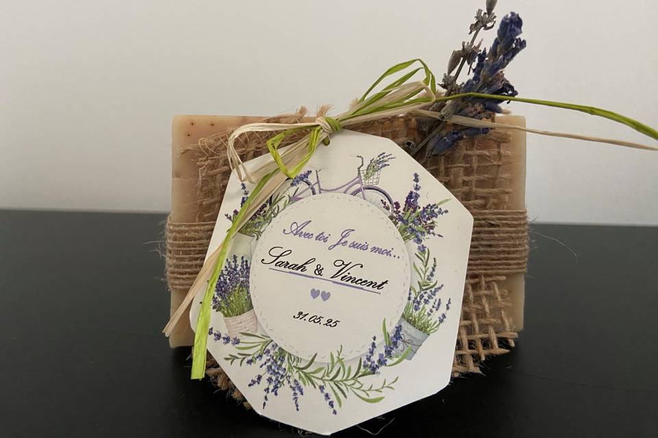 Savon personnalisable