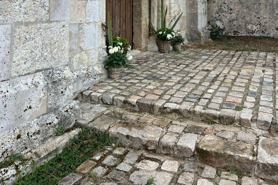 Eglise fleurie