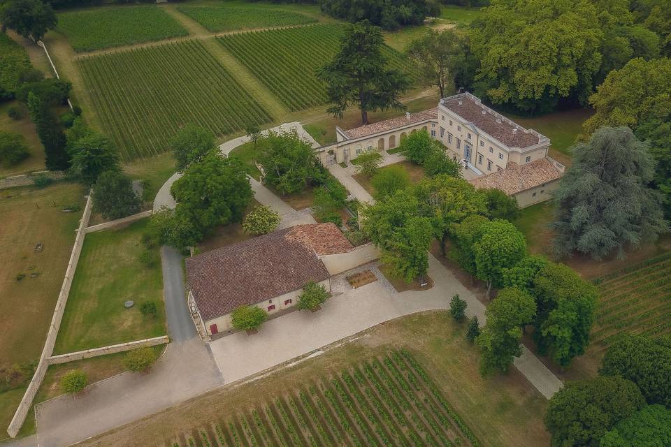 Domaine vu du ciel