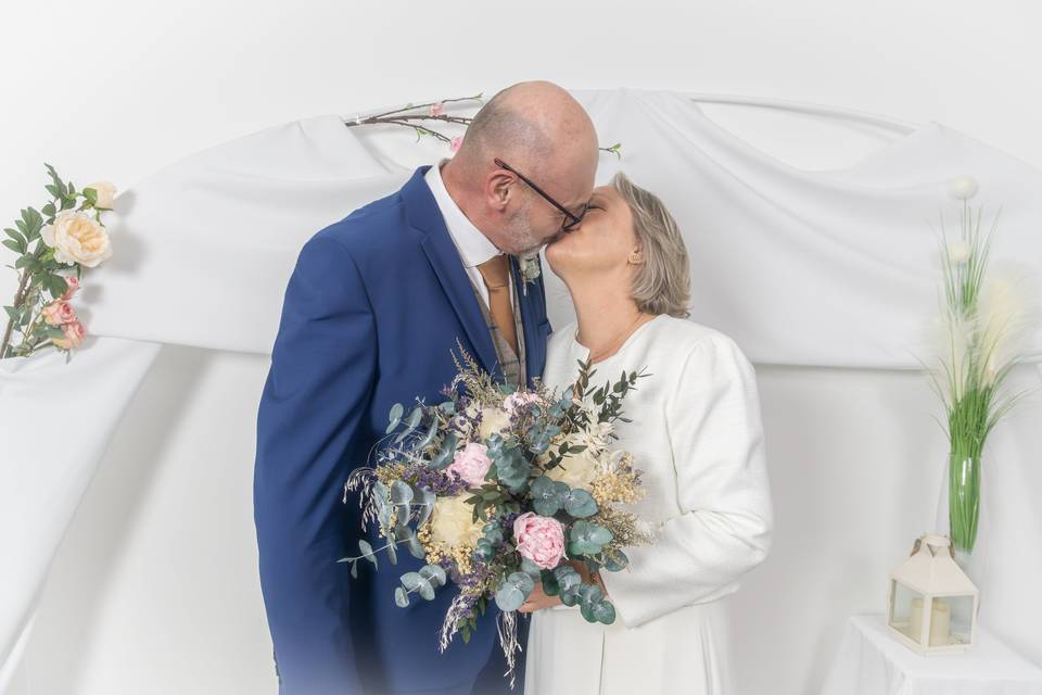 Séance mariage en Studio