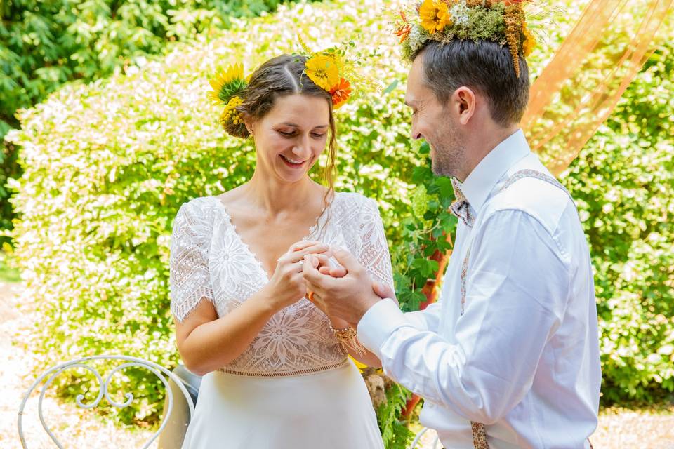 Mariage Fleuri en extérieur