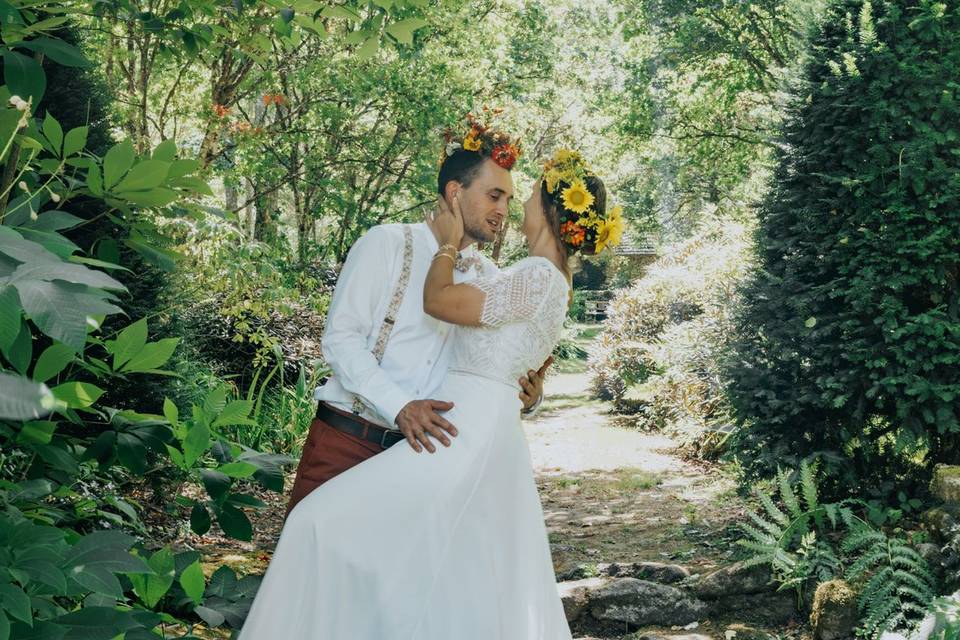 Mariage Fleuri en extérieur