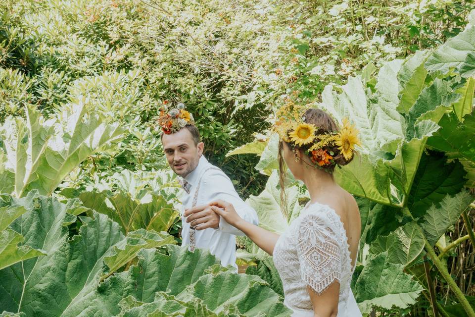 Mariage Fleuri en extérieur