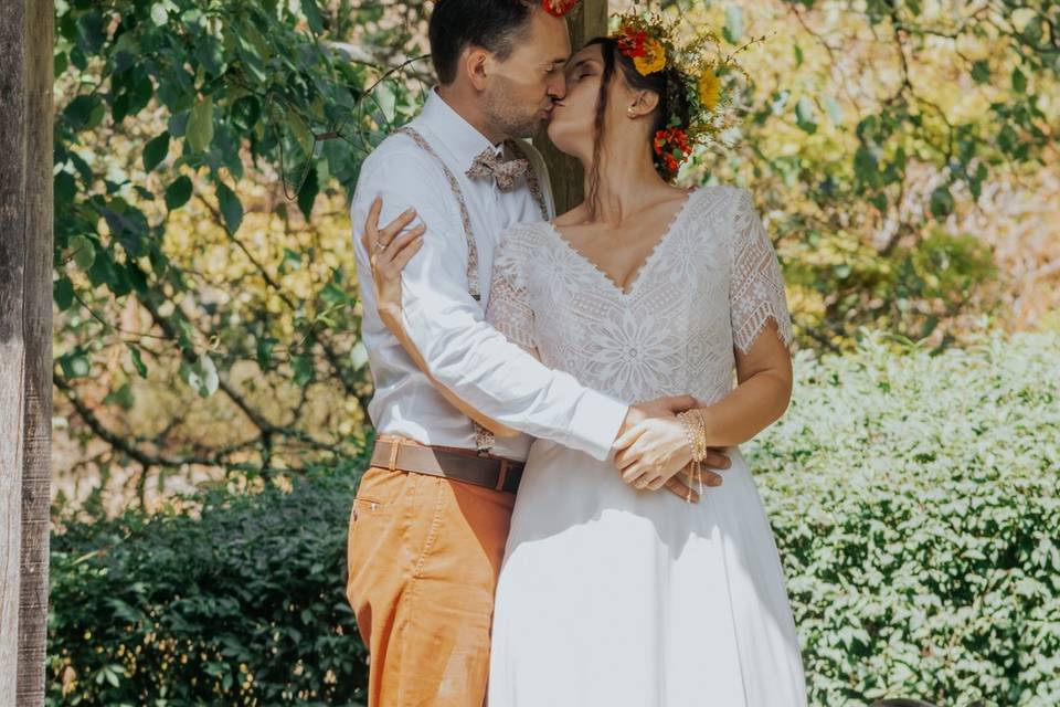 Mariage Fleuri en extérieur