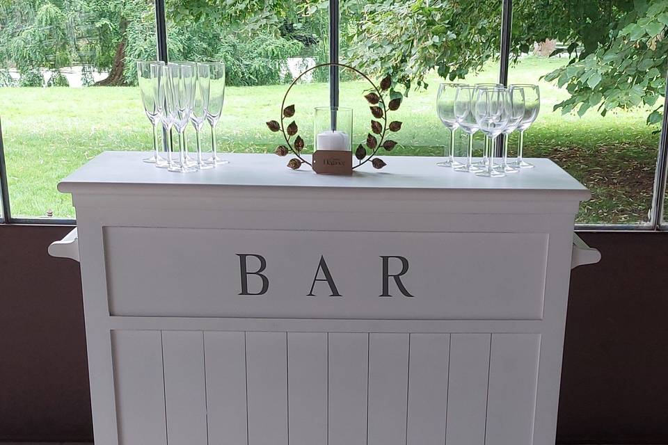 Bar blanc