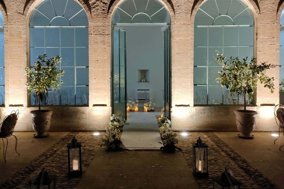 Décoration pour un mariage