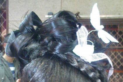 Coiffure papillon