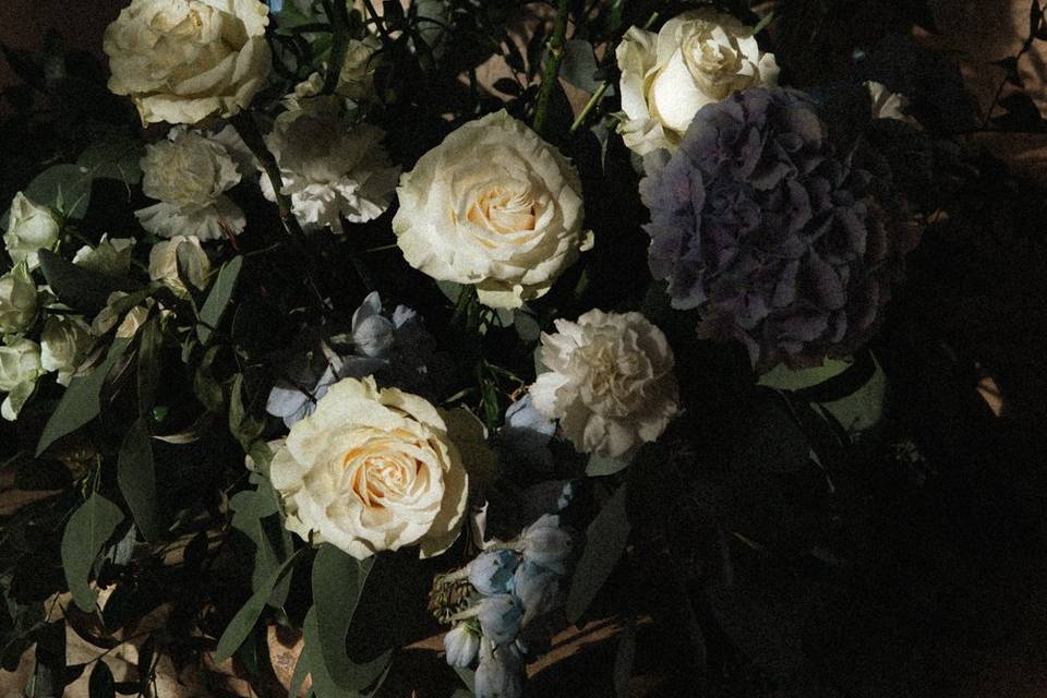 Composition florale Le Liseron