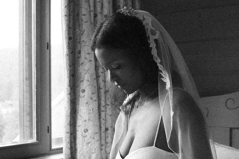 Portrait de mariée