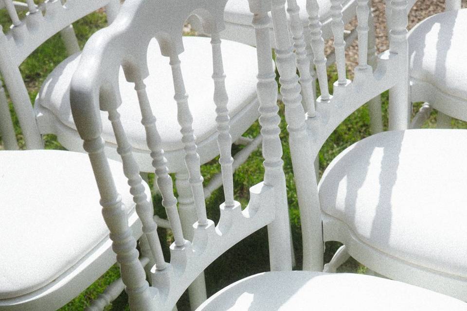 Détail des chaises