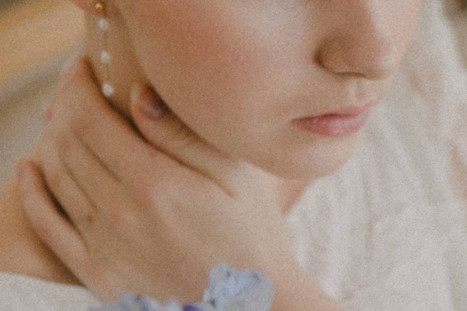 Détail de la mariée