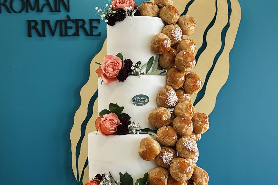 Wedding Cake Choux et Fleurs