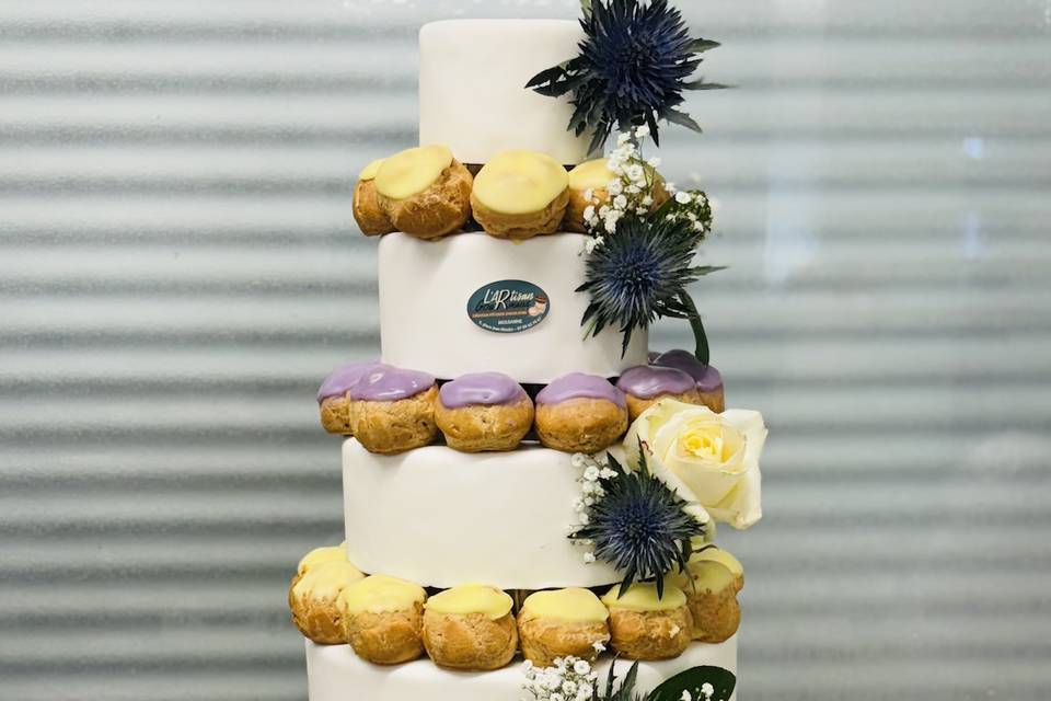 Wedding Cake Choux et Fleurs