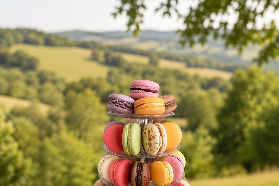 Pyramide de Macarons
