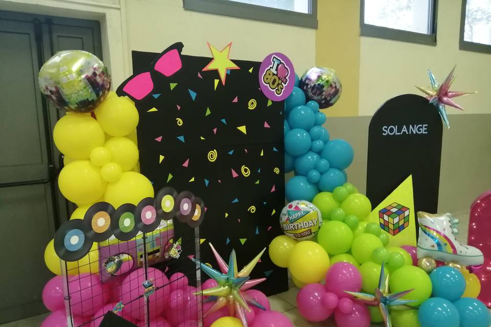 Décor ballons anniversaire