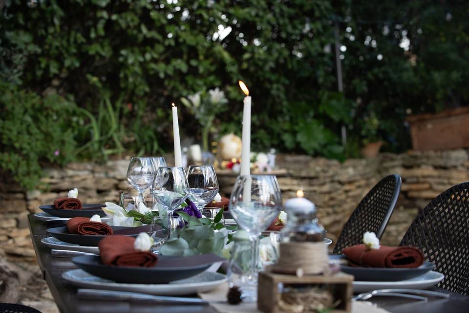 Dîner en Provence