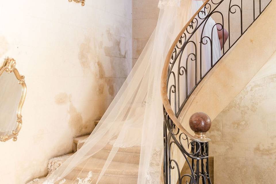 Escaliers mariée