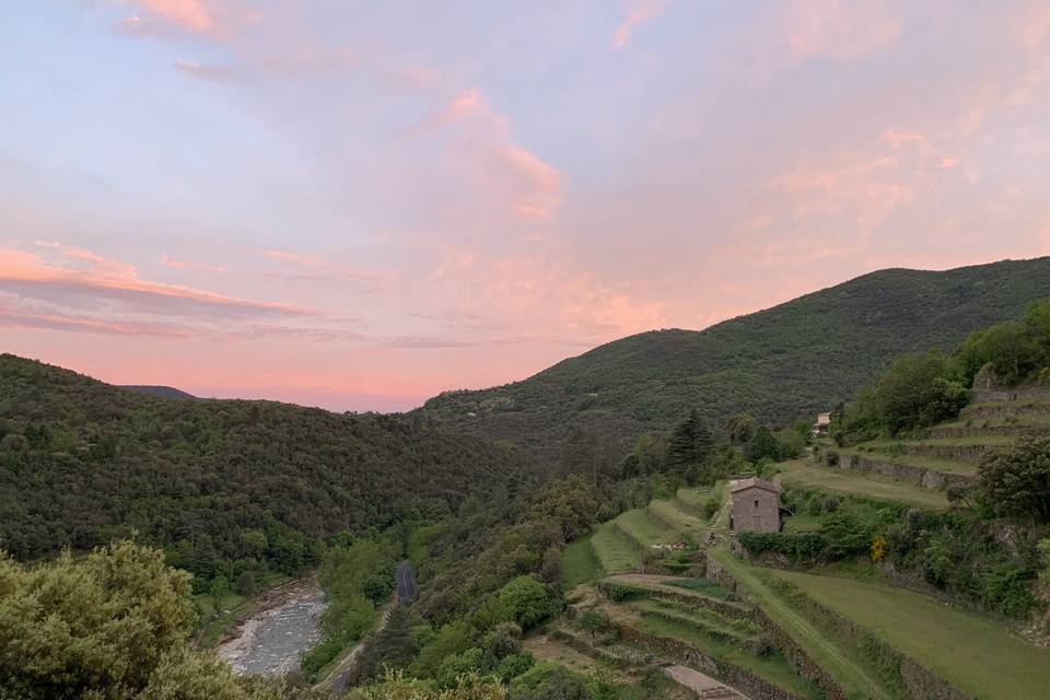 Vue depuis le Hameau