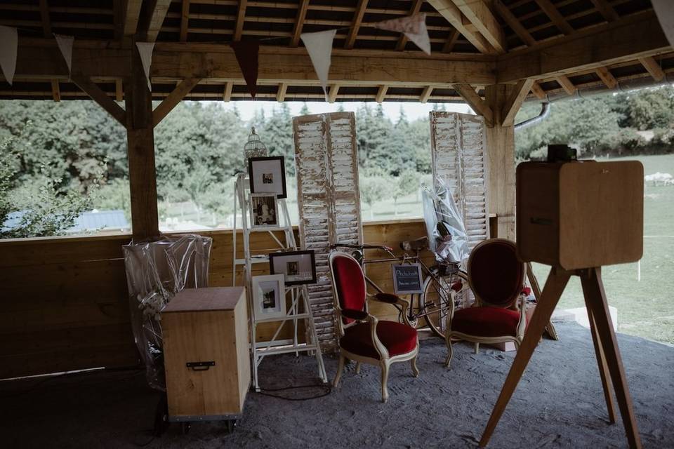 Décor pour photobooth