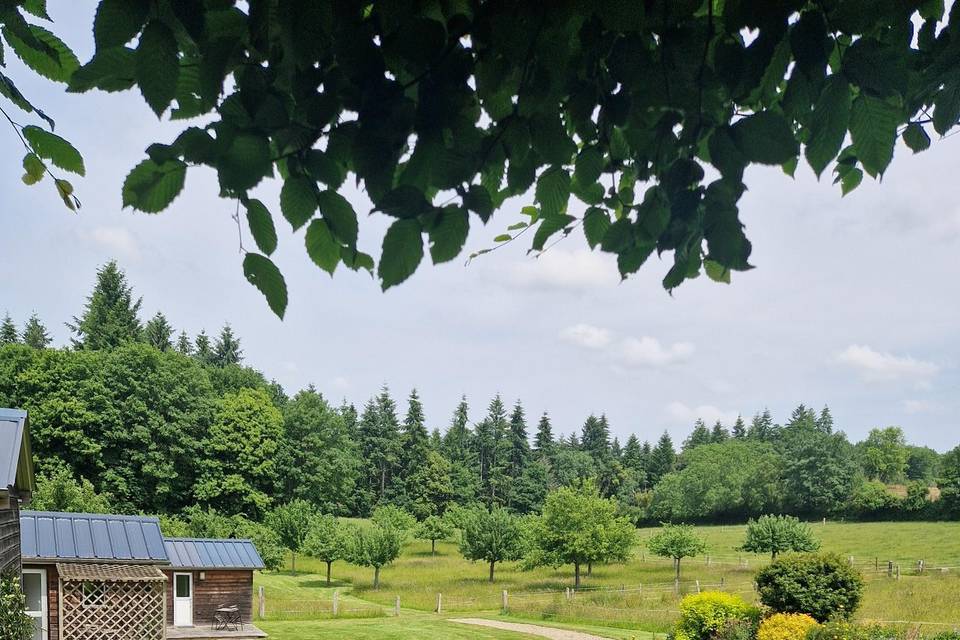 Chalet en bois-Extérieur