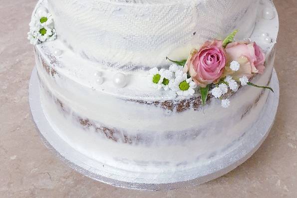 Wedding cake floral