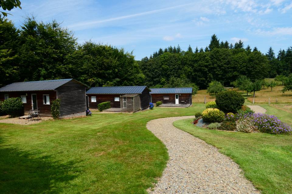 Chalet en bois-Extérieur