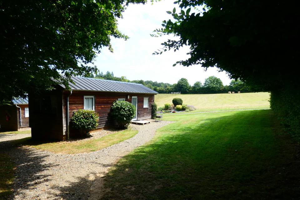 Chalet en bois-Extérieur