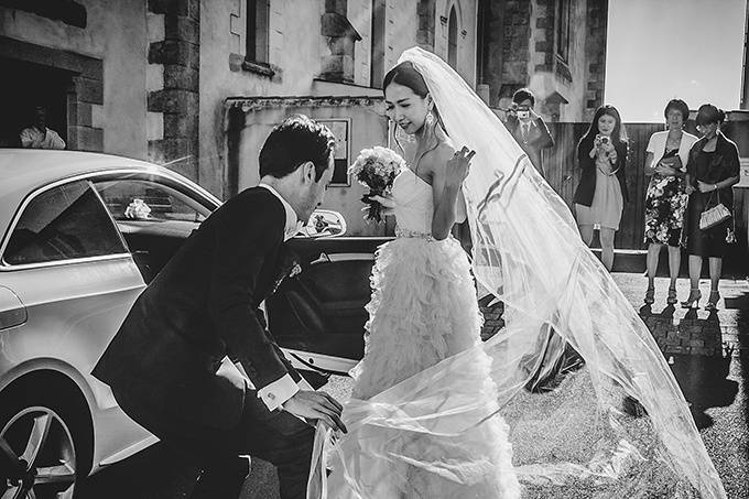 Reportage Mariage, entrée