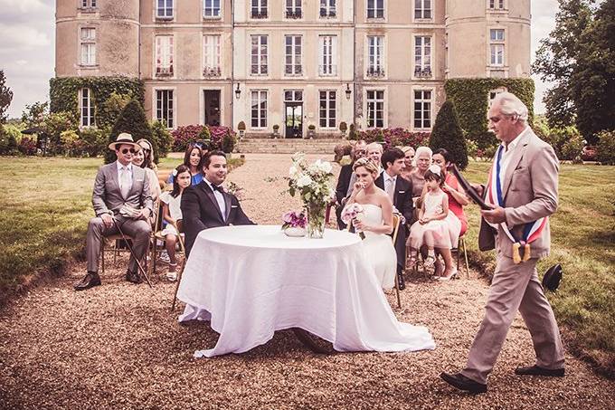 Reportage Mariage, masque