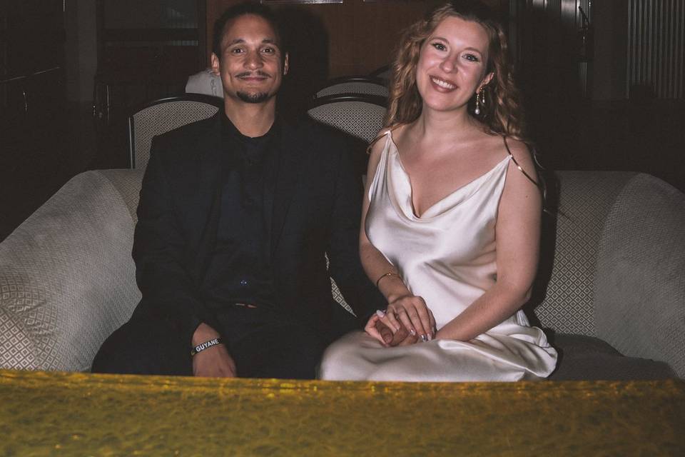 Joana & Kevin à la mairie