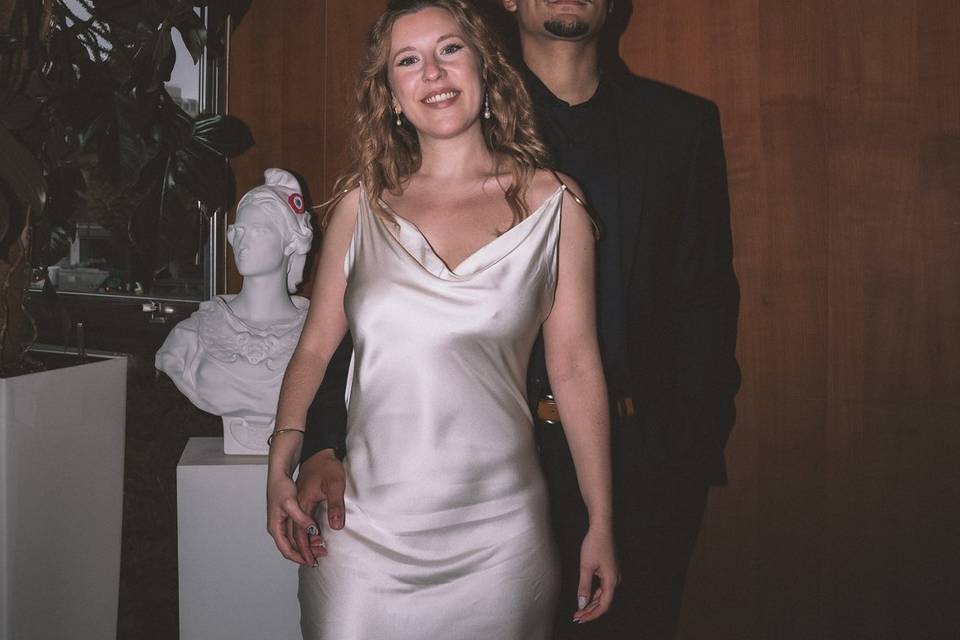 Joana & Kevin à la mairie