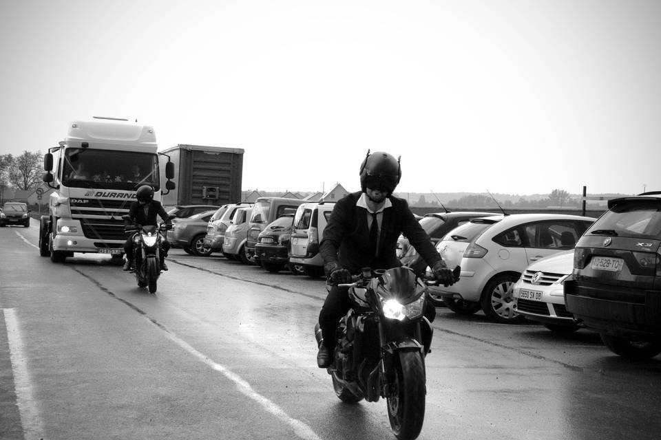 Cortege motard