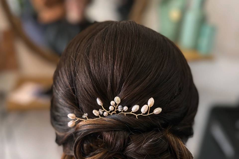 Chignon élégant