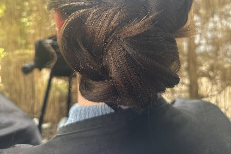 Chignon simple