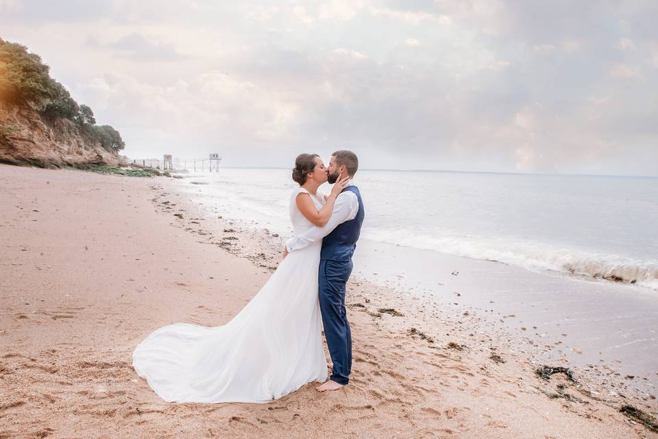 Amour à la plage