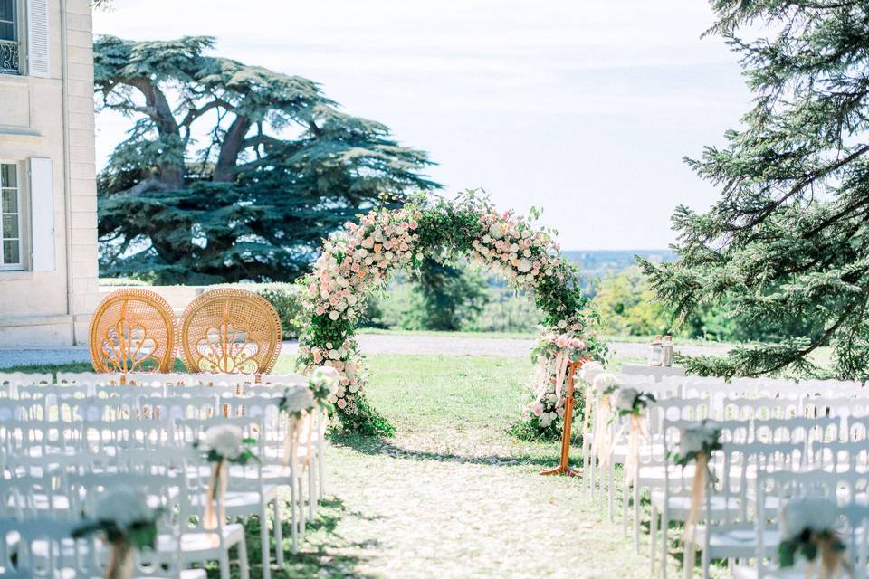 Cérémonie Château Gassies