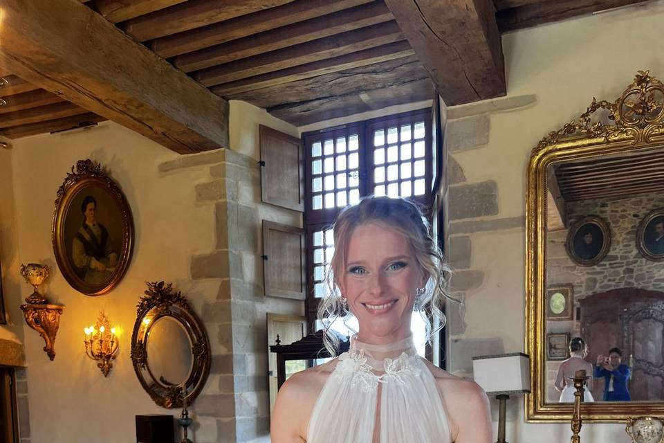 Maquillage de la mariée